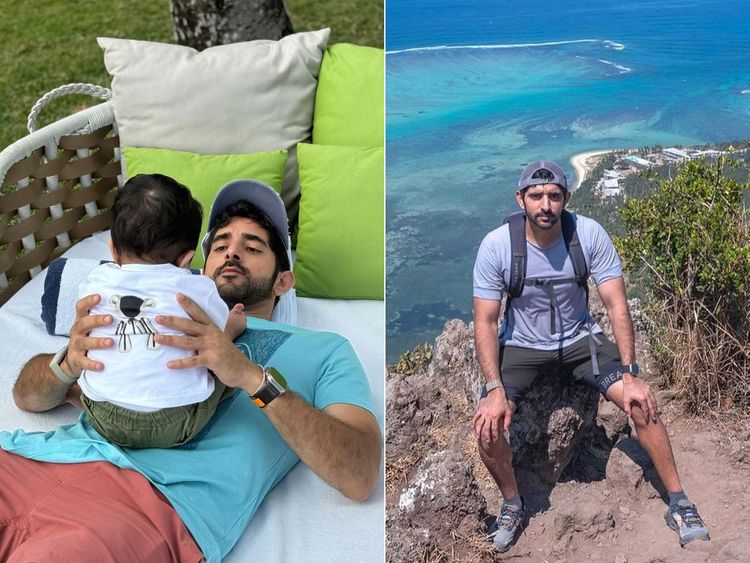 Le cheikh Hamdan, Prince Héritier de Dubaï, partage des photos de ses vacances en famille à l'île Maurice